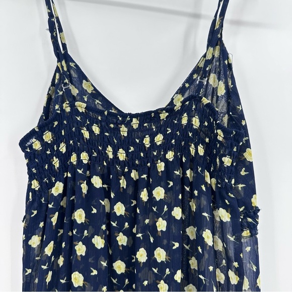 Zeta Moda Slip Dress Women Small Blue Sheer Whimsy Fairy Cottage Coquette Y2K 90 - Picture 5 of 9